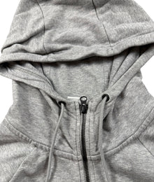 Nike Allover Print Zip Hoodie Damen Grau S
