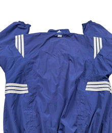 Adidas 3-Stripes Vintage Trackjacket Damen Blau Silber XL
