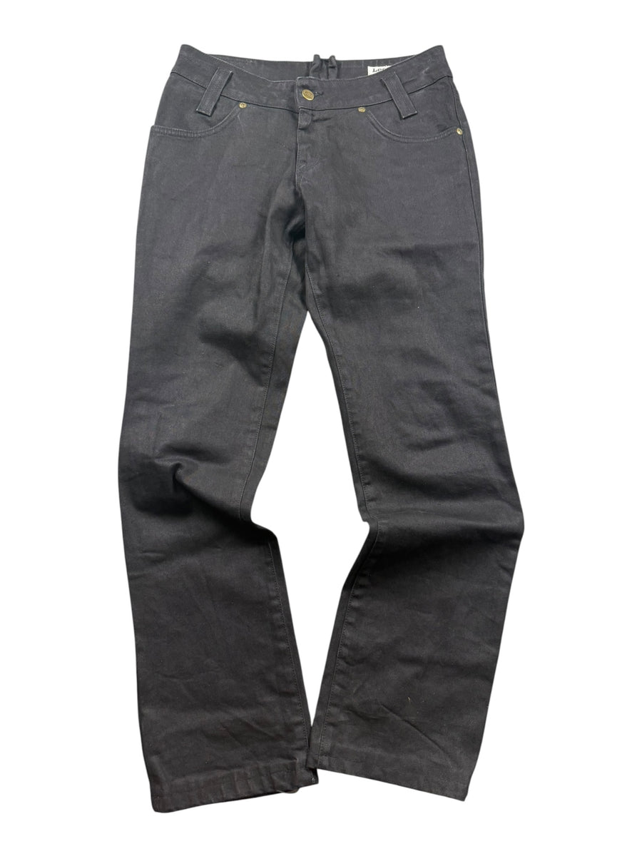Lee Straight Fit Vintage Jeans Damen Schwarz S