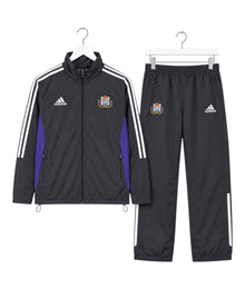 Adidas RSC Anderlecht Vintage Tracksuit Herren Schwarz Lila Weiß S
