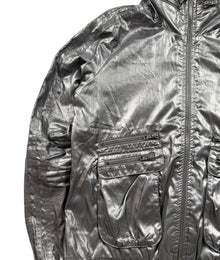 Adidas Trefoil Vintage Glanz Jacket Damen Schwarz S
