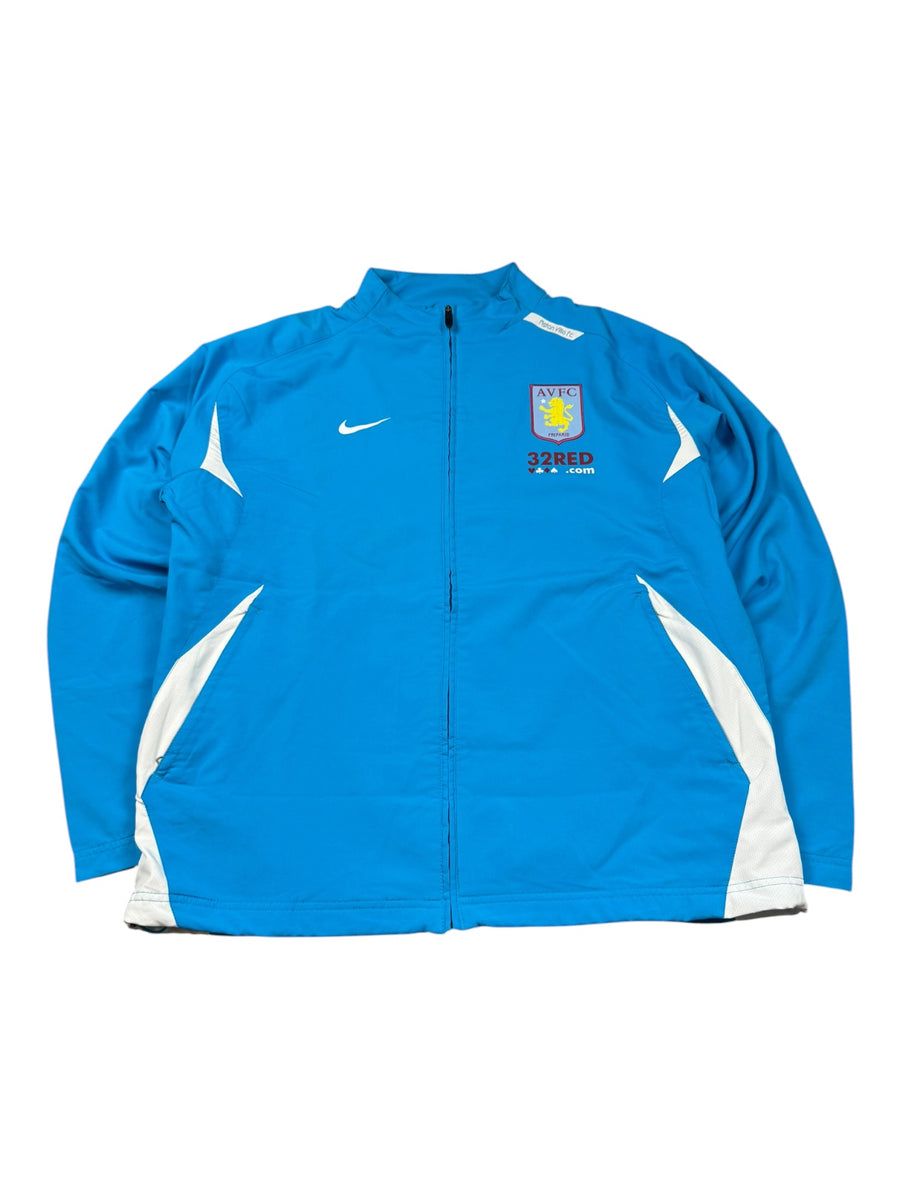 Nike Aston Villa FC Vintage Tracksuit Herren Blau Schwarz XL