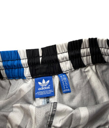 Adidas Trefoil Vintage Shorts Damen Zebra Schwarz Weiß S
