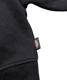 Dickies Logo Cropped Zip Hoodie Damen Schwarz Größe XS