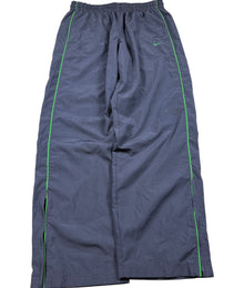 Nike Swoosh Wide Leg Vintage Trackpants Herren Dunkelblau Grün XL
