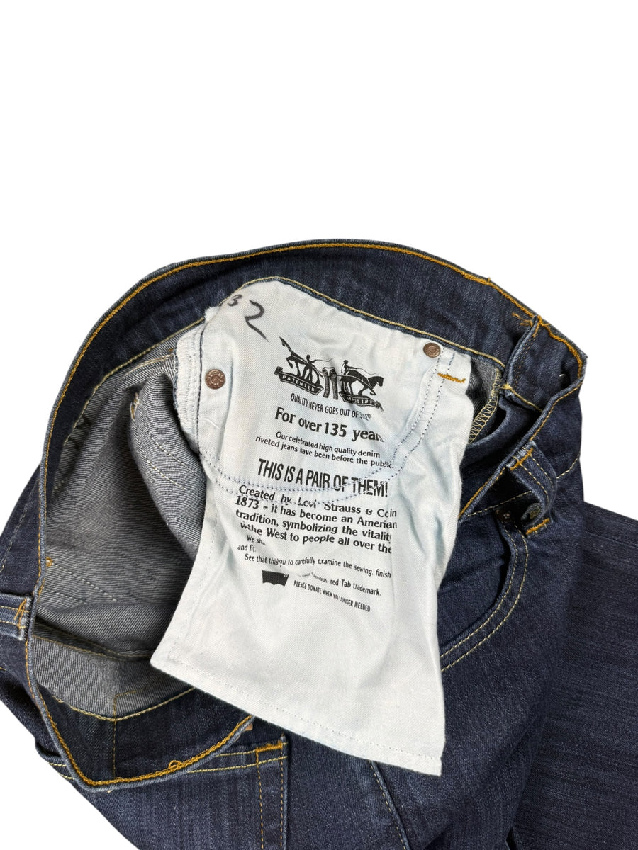 Levi’s 506 Straight Fit Vintage Jeans Herren Dunkelblau M