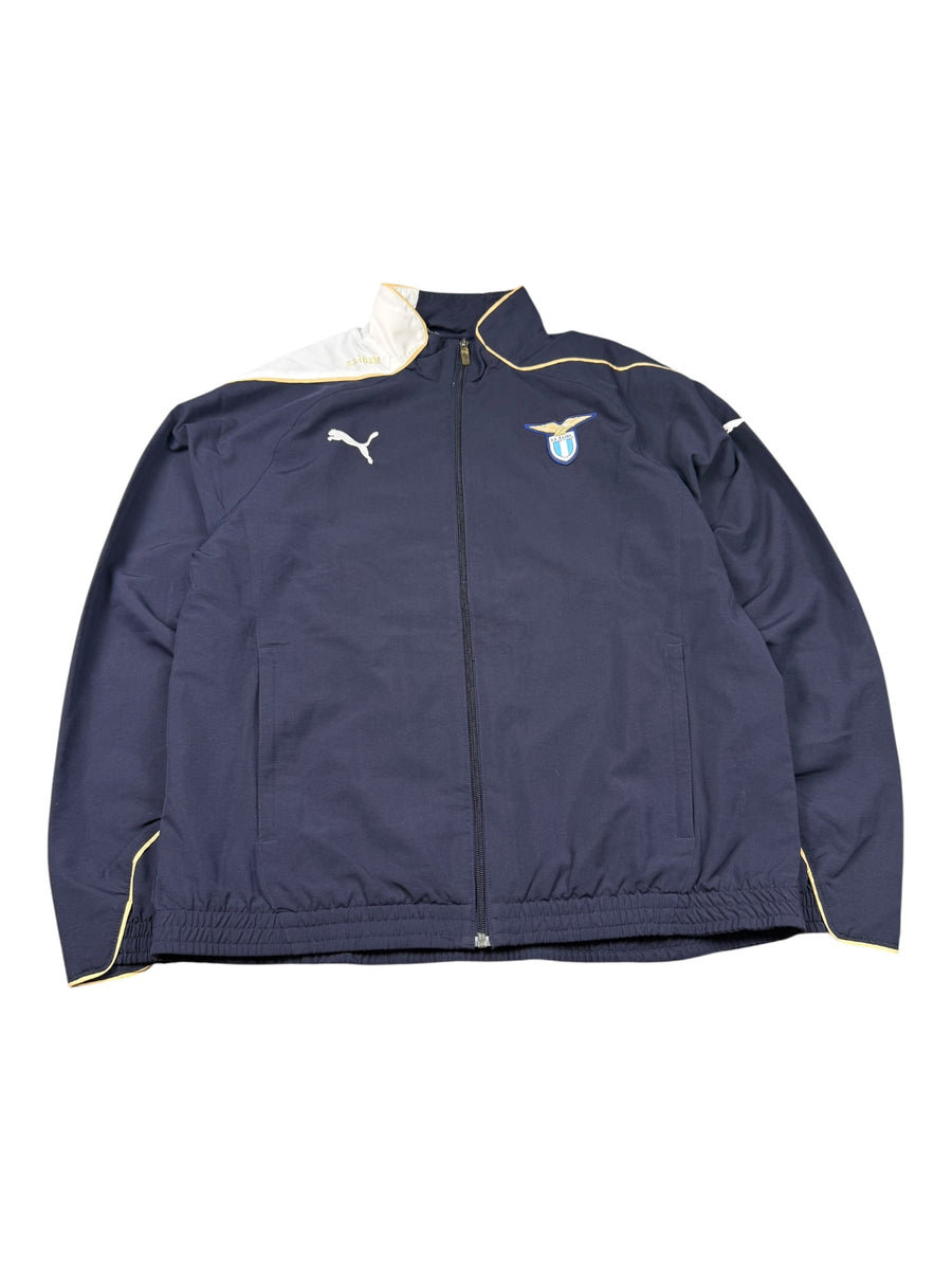 Puma SS Lazio Vintage Tracksuit Herren Dunkelblau Weiß Gold L