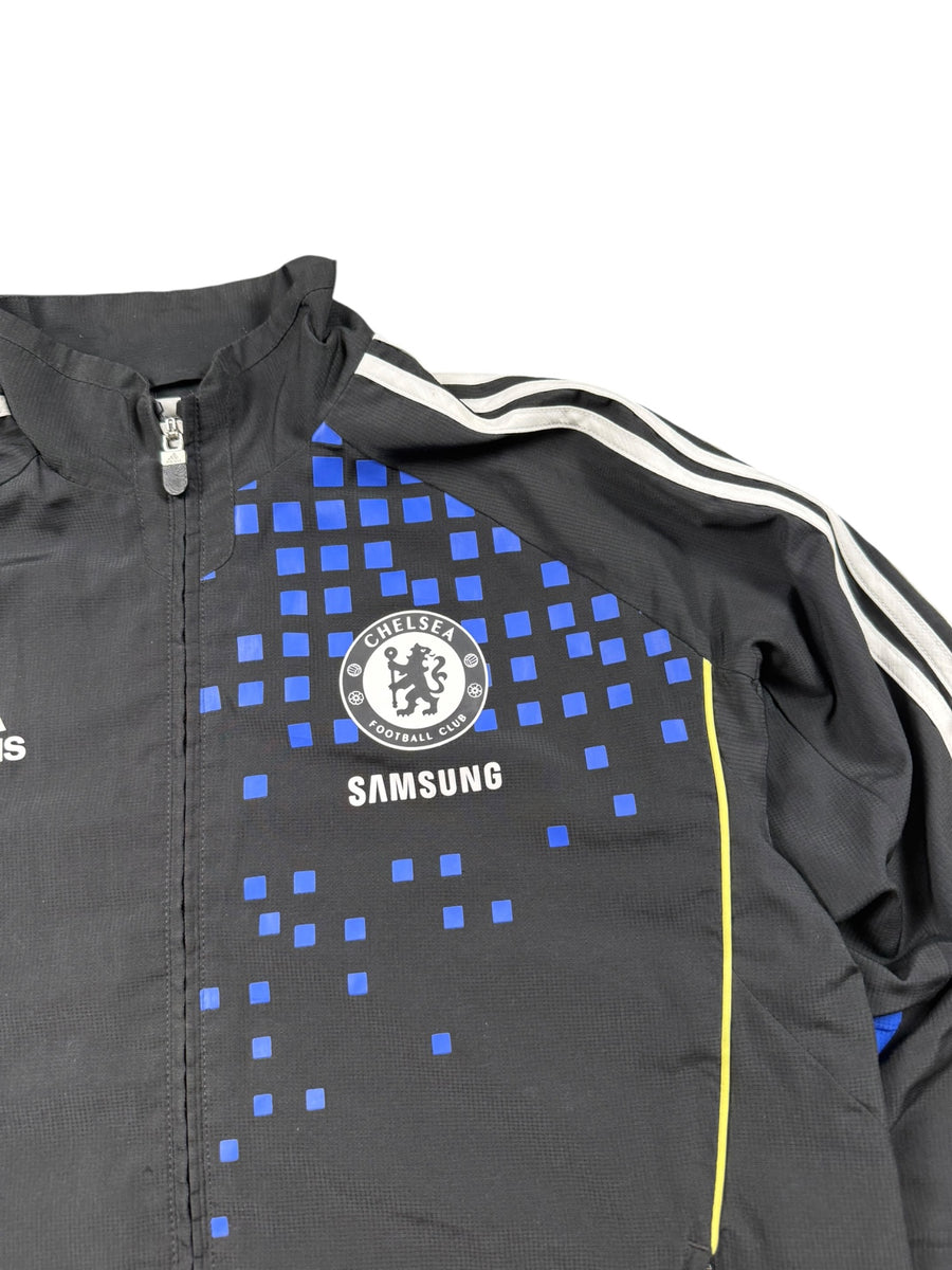 Adidas Chelsea FC Vintage Trackjacket Herren Schwarz Blau M