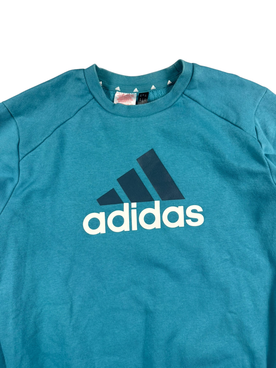 Adidas Big Logo Vintage Tracksuit Damen Türkis/Blau S