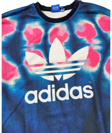 Adidas Originals Batik Vintage Sweater Damen Blau Pink S