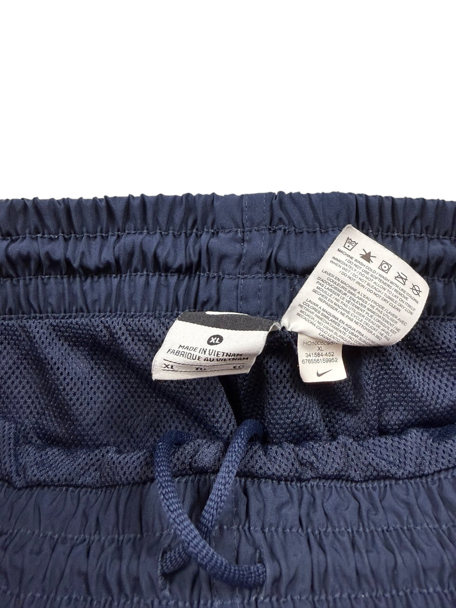 Nike Swoosh Wide Leg Vintage Trackpants Herren Dunkelblau Grün XL