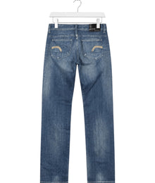 G-Star Raw Straight Fit Vintage Jeans Damen Blau S