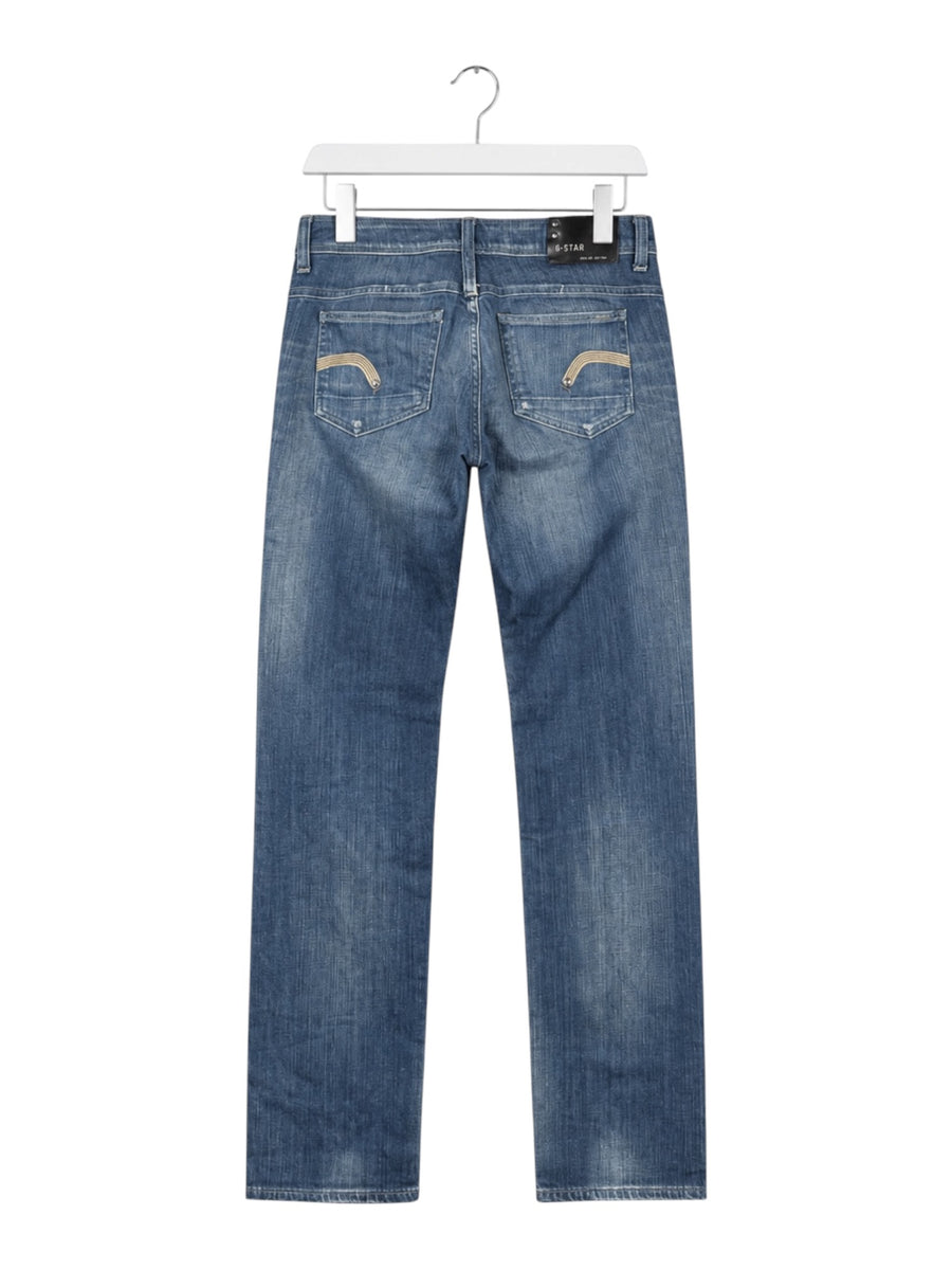 G-Star Raw Straight Fit Vintage Jeans Damen Blau S