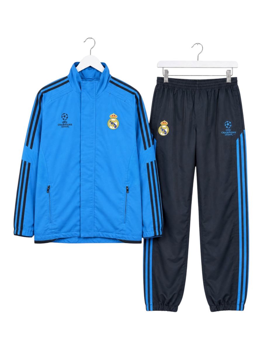 Adidas Real Madrid Champions League Vintage Tracksuit Herren Blau L