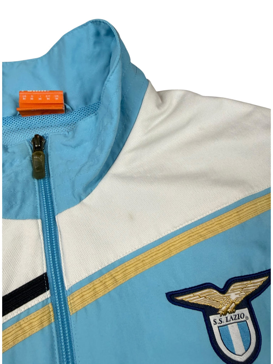 Puma SS Lazio Rom Vintage Tracksuit Herren Hellblau Dunkelblau M