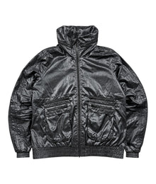 Adidas Trefoil Vintage Glanz Jacket Damen Schwarz S