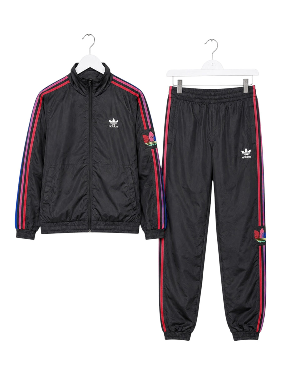 Adidas Originals Trefoil Vintage Tracksuit Herren Schwarz S/M
