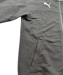 Puma Borussia Mönchengladbach Fußball Zip Hoodie Herren Schwarz M