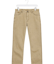 Wrangler Texas Stretch Vintage Jeans Herren Beige XL