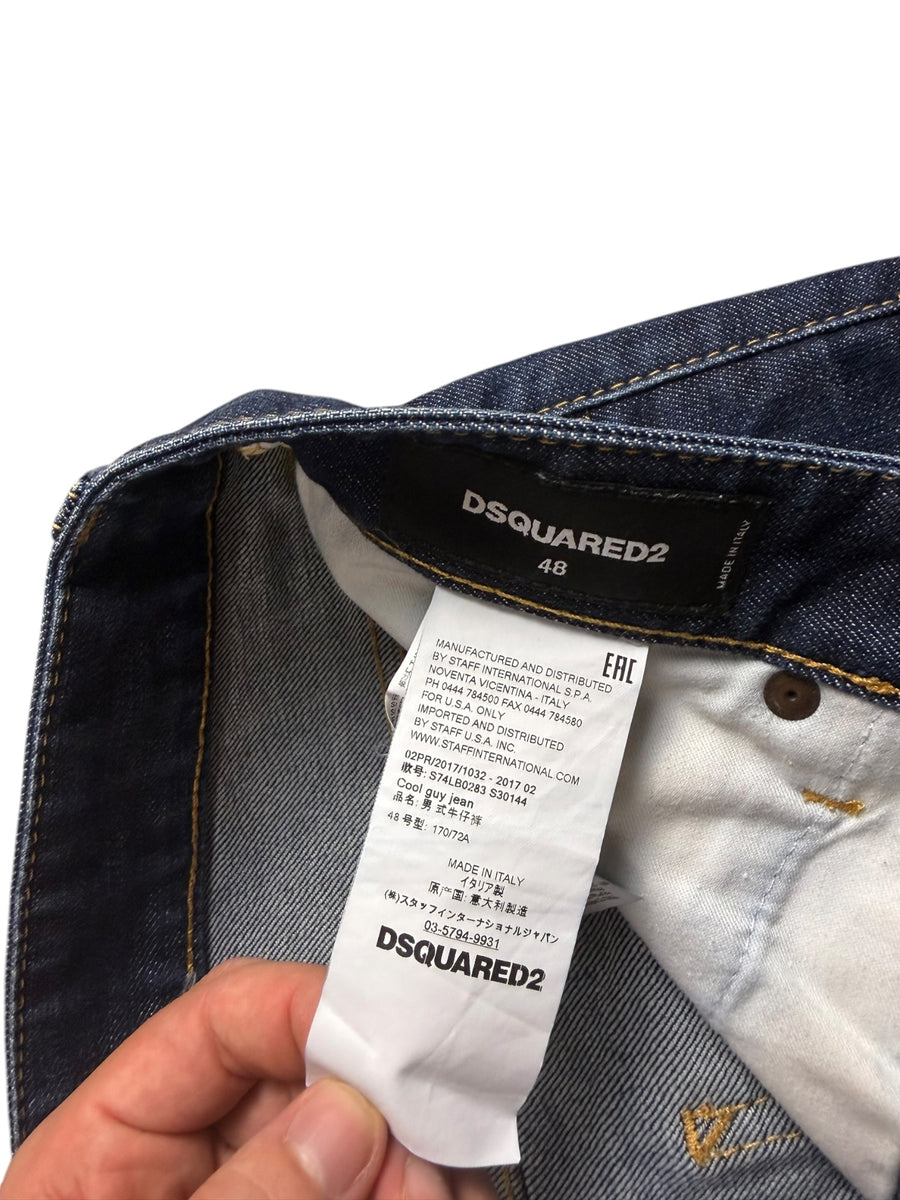 Dsquared2 Cool Guy Vintage Jeans Herren Dunkelblau L