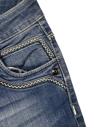 Tommy Hilfiger Low Waist Vintage Jeans Damen Blau XS