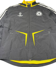 Adidas Chelsea FC Champions League Vintage Tracksuit Herren Schwarz Gelb L