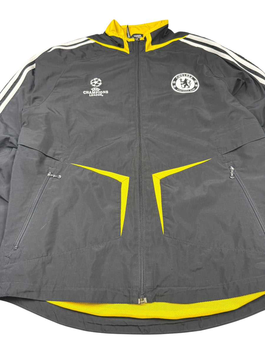 Adidas Chelsea FC Champions League Vintage Tracksuit Herren Schwarz Gelb L