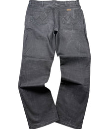 Wrangler Regular Fit Vintage Jeans Herren Schwarz XL