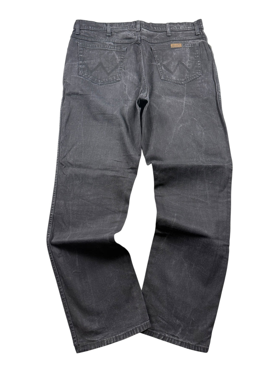 Wrangler Regular Fit Vintage Jeans Herren Schwarz XL