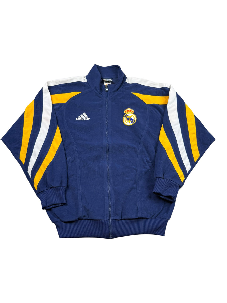 Adidas Real Madrid Vintage Trackjacket Herren Blau Gelb S