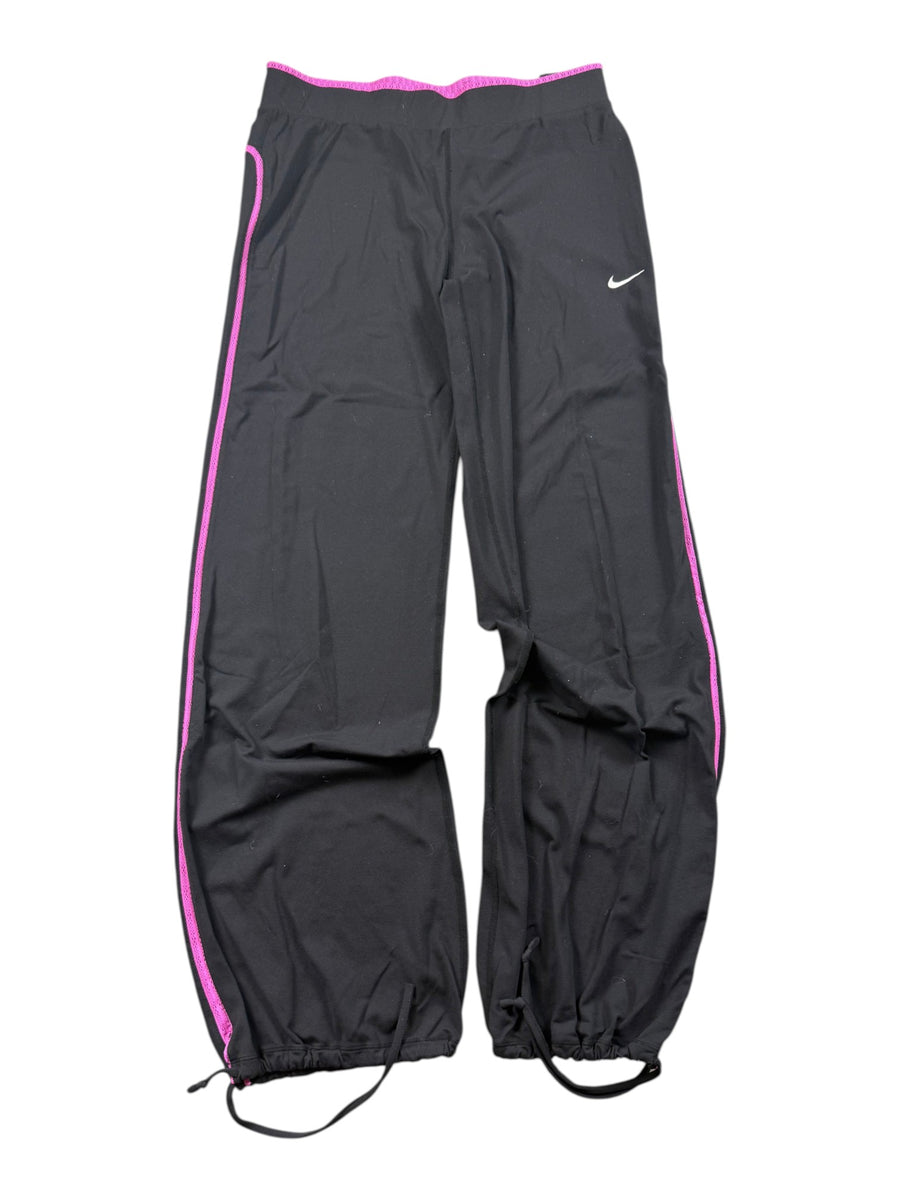 Nike Mini Swoosh Vintage Trackpants Damen Schwarz/Pink M