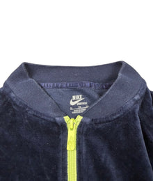 Nike Velours Vintage Trackjacket Damen Blau XL