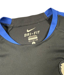 Nike Frankreich FFF 2016 Euro Vintage Trikot Herren Dunkelblau Blau S