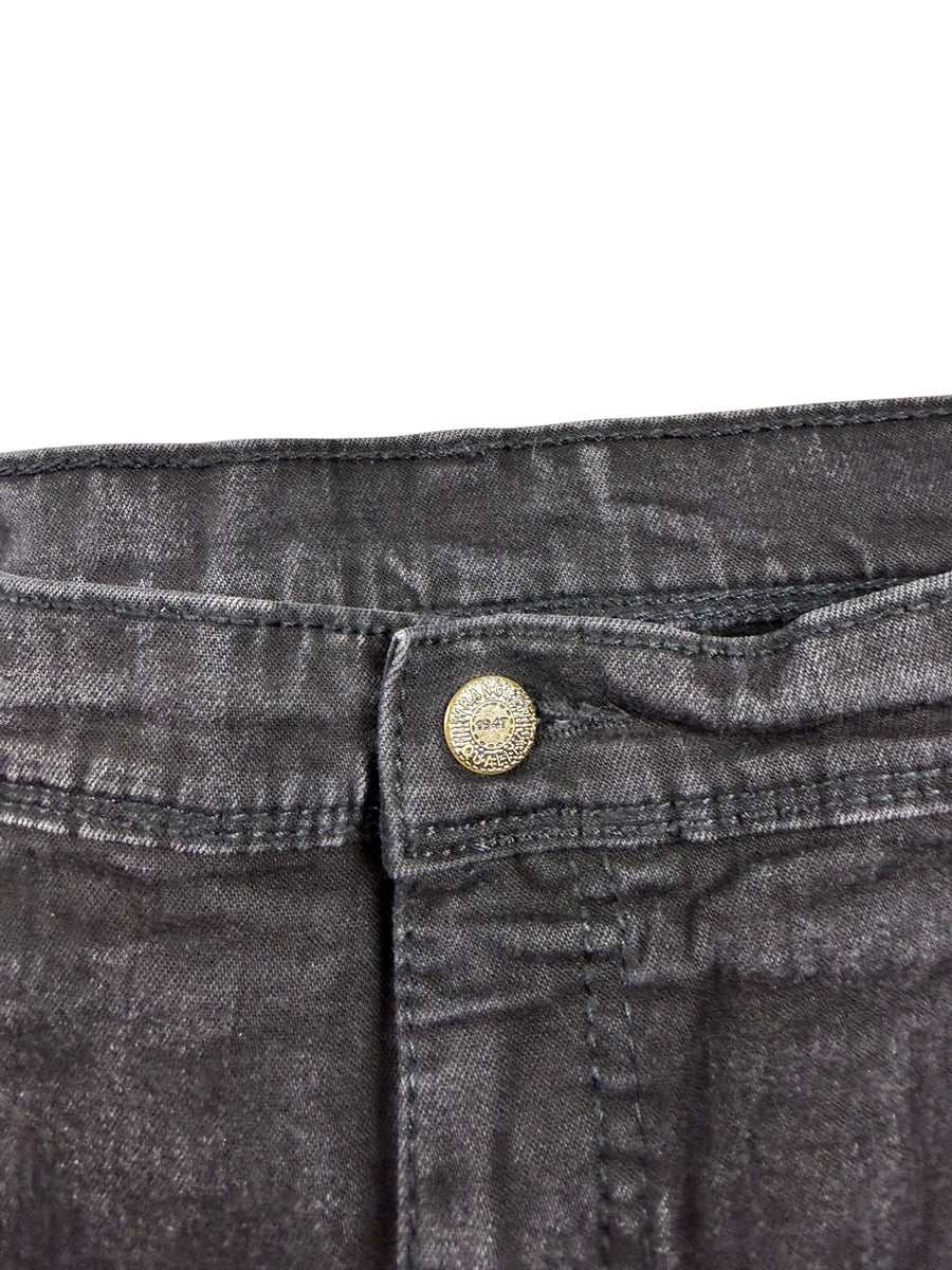 Wrangler Regular Fit Vintage Jeans Herren Schwarz XL