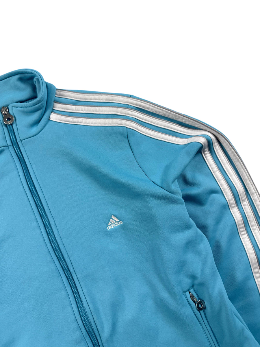 Adidas 3-Stripes Vintage Trackjacket Damen Hellblau XL
