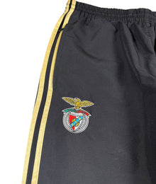 Adidas Benfica Lissabon Vintage Tracksuit Herren Schwarz Rot Gold L