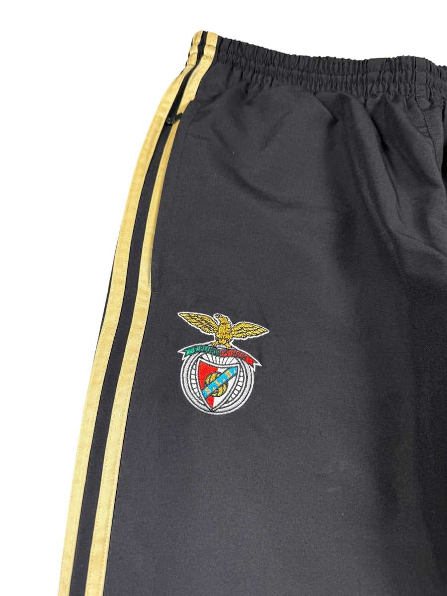 Adidas Benfica Lissabon Vintage Tracksuit Herren Schwarz Rot Gold L
