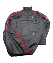 Adidas Originals Trefoil Vintage Tracksuit Herren Schwarz S/M