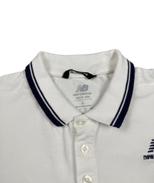 New Balance Logo Vintage Poloshirt Herren Weiß L