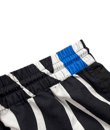 Adidas Trefoil Vintage Shorts Damen Zebra Schwarz Weiß S