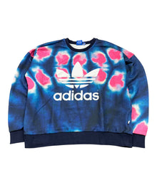 Adidas Originals Batik Vintage Sweater Damen Blau Pink S