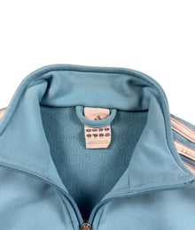 Adidas 3-Stripes Vintage Trackjacket Damen Hellblau XL