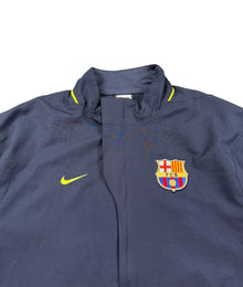 Nike FC Barcelona Vintage Trackjacket Herren Dunkelblau Gelb L