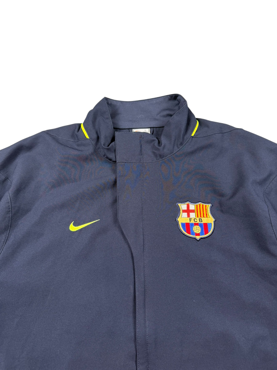 Nike FC Barcelona Vintage Trackjacket Herren Dunkelblau Gelb L