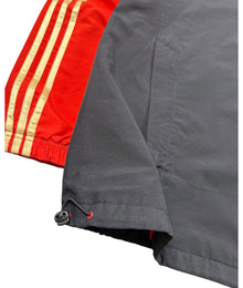 Adidas Benfica Lissabon Vintage Tracksuit Herren Schwarz Rot Gold L