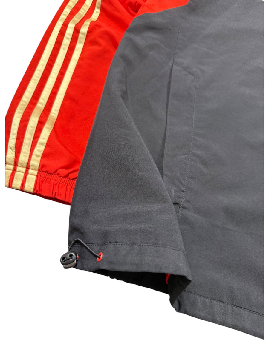 Adidas Benfica Lissabon Vintage Tracksuit Herren Schwarz Rot Gold L