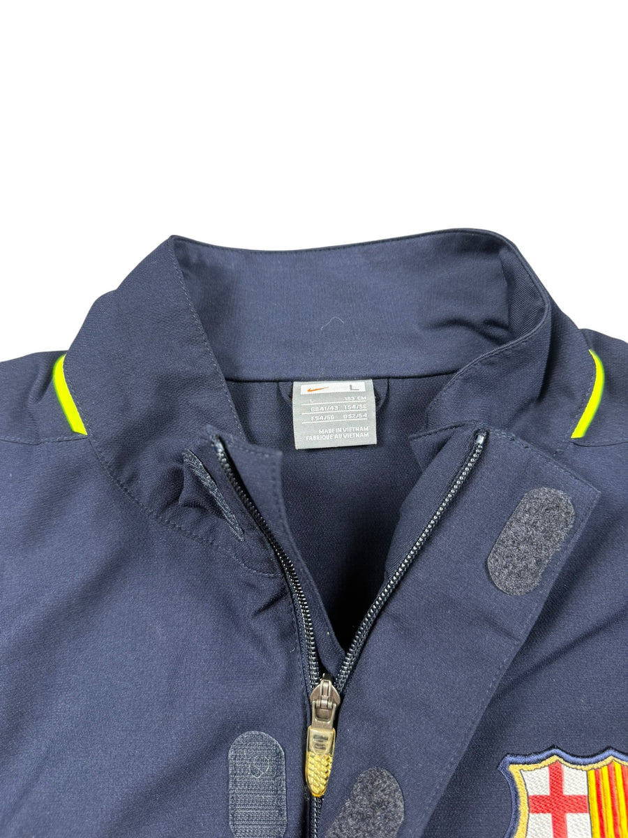 Nike FC Barcelona Vintage Trackjacket Herren Dunkelblau Gelb L