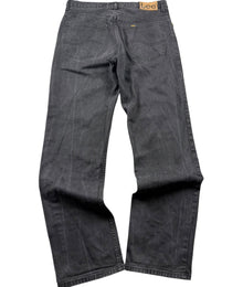 Lee Straight Leg Vintage Jeans Herren Schwarz S