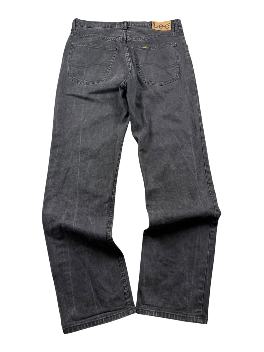 Lee Straight Leg Vintage Jeans Herren Schwarz S