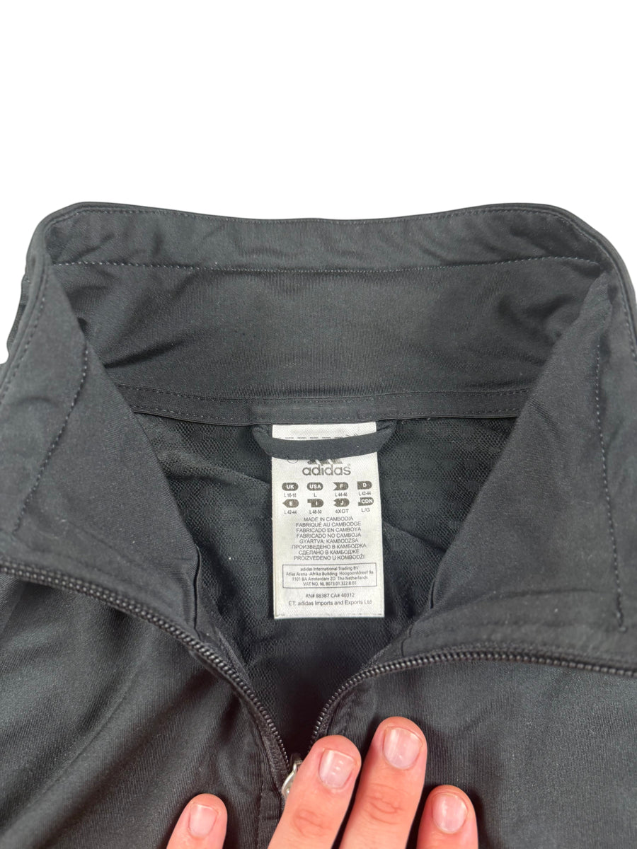 Adidas 3-Stripes Vintage Trackjacket Damen Schwarz L